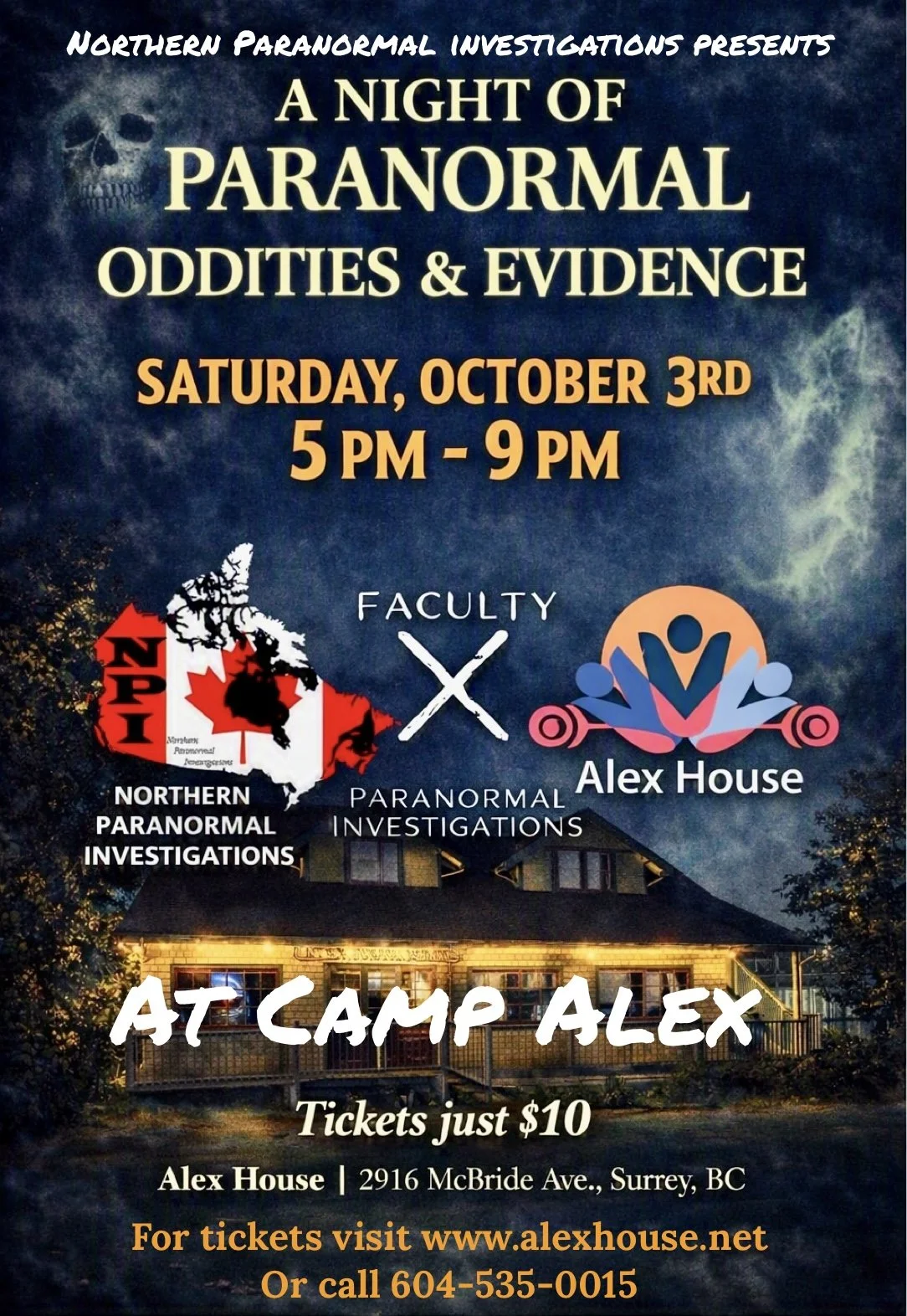 Northern Paranormal Event Ticket