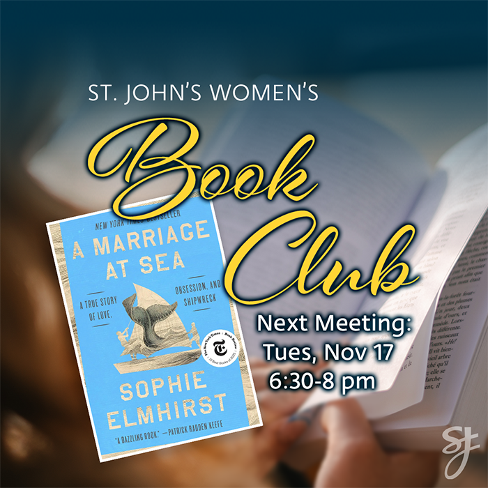 St John's Women's Book Club meets every month
