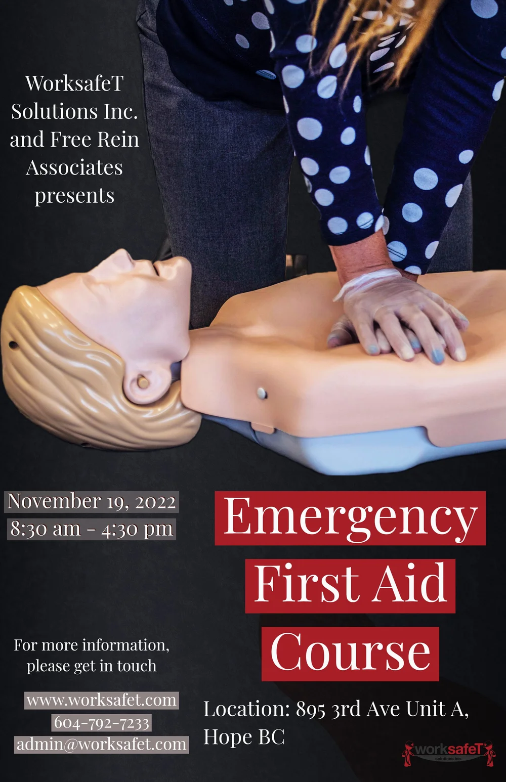 CANCELED Emergency First Aid Training — Free Rein Associates