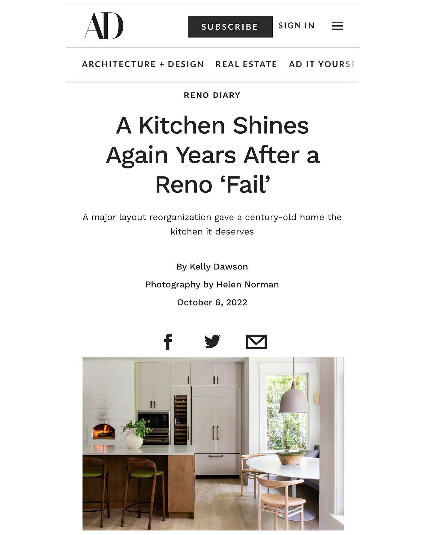 Great article about one of our recent projects from @archdigest @getclever. Thank you to @fowlkesstudio for the design, @leyltd for the build, @kellydawsonwrites for the article, and @helennorman for the photos featured in the article.

Check out the