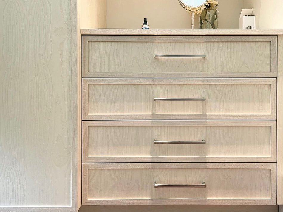 Lots of added storage with this wardrobe in bleached ash. Thanks to @simpliflillc for the design!

#cabinetry #customcabinetry #customcabinetrydc #madeindc #custommade #customcabinetrydesign #shakeupyourstyle #design #designinspiration #remodeling #r