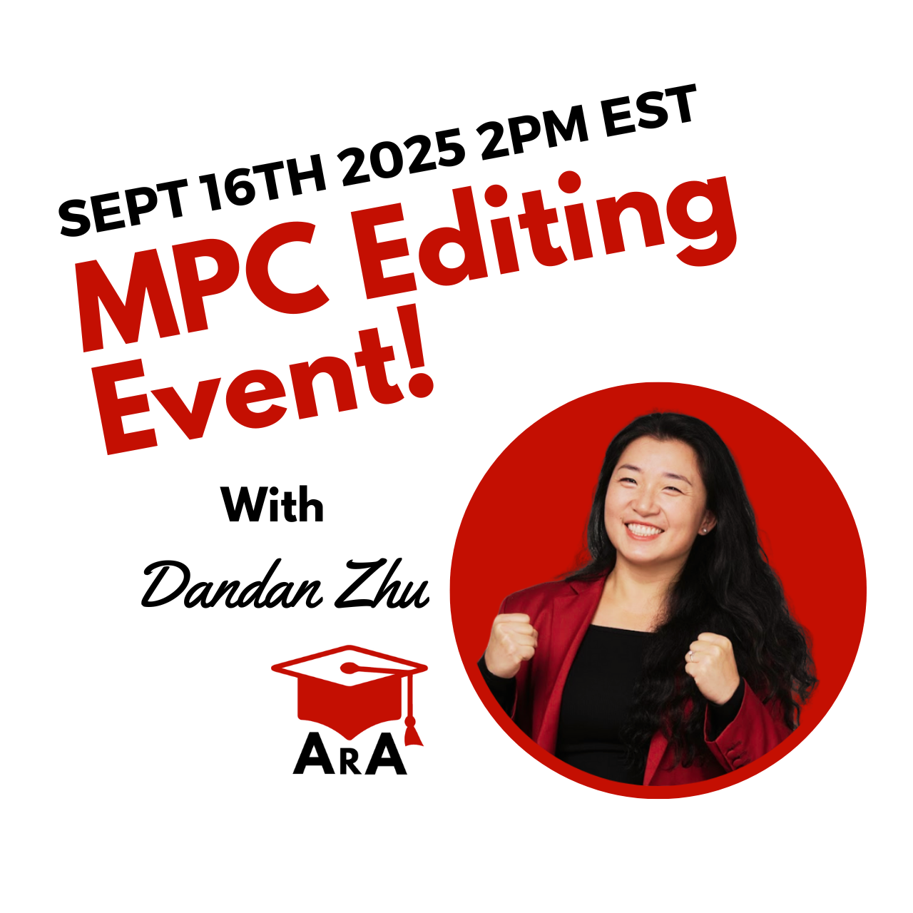MPC Editing Event: LIVE WEBINAR