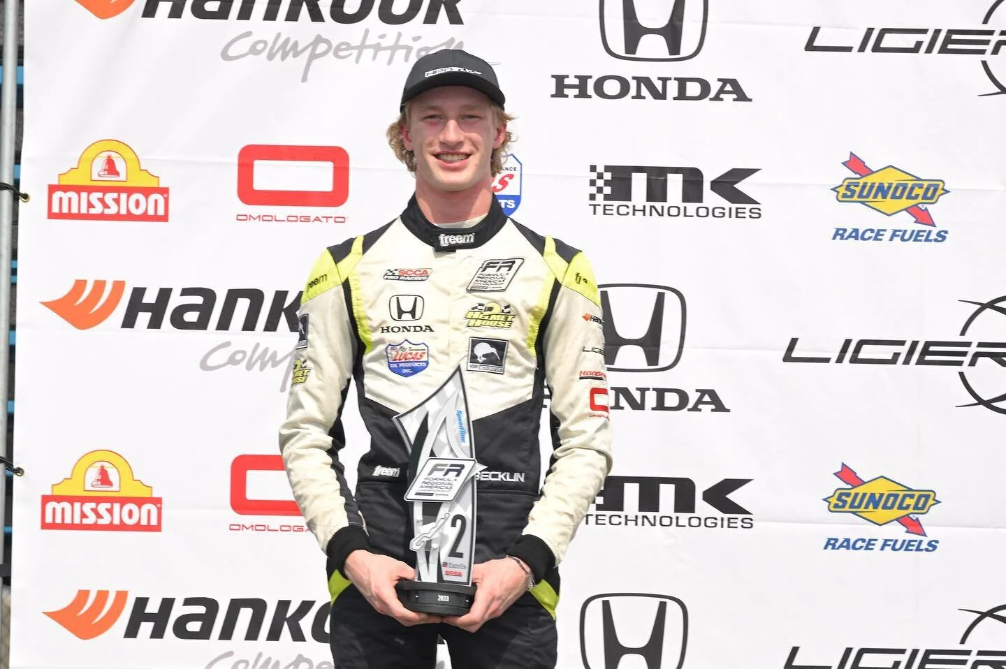 Great finish in race 2 with a 2nd place and fast lap. started P1 for race three and fell to 3rd on the start. Bad tires and some mistakes put me out of battle for the lead and unfortunately ended the race early with a puncture in the rear right. Stil