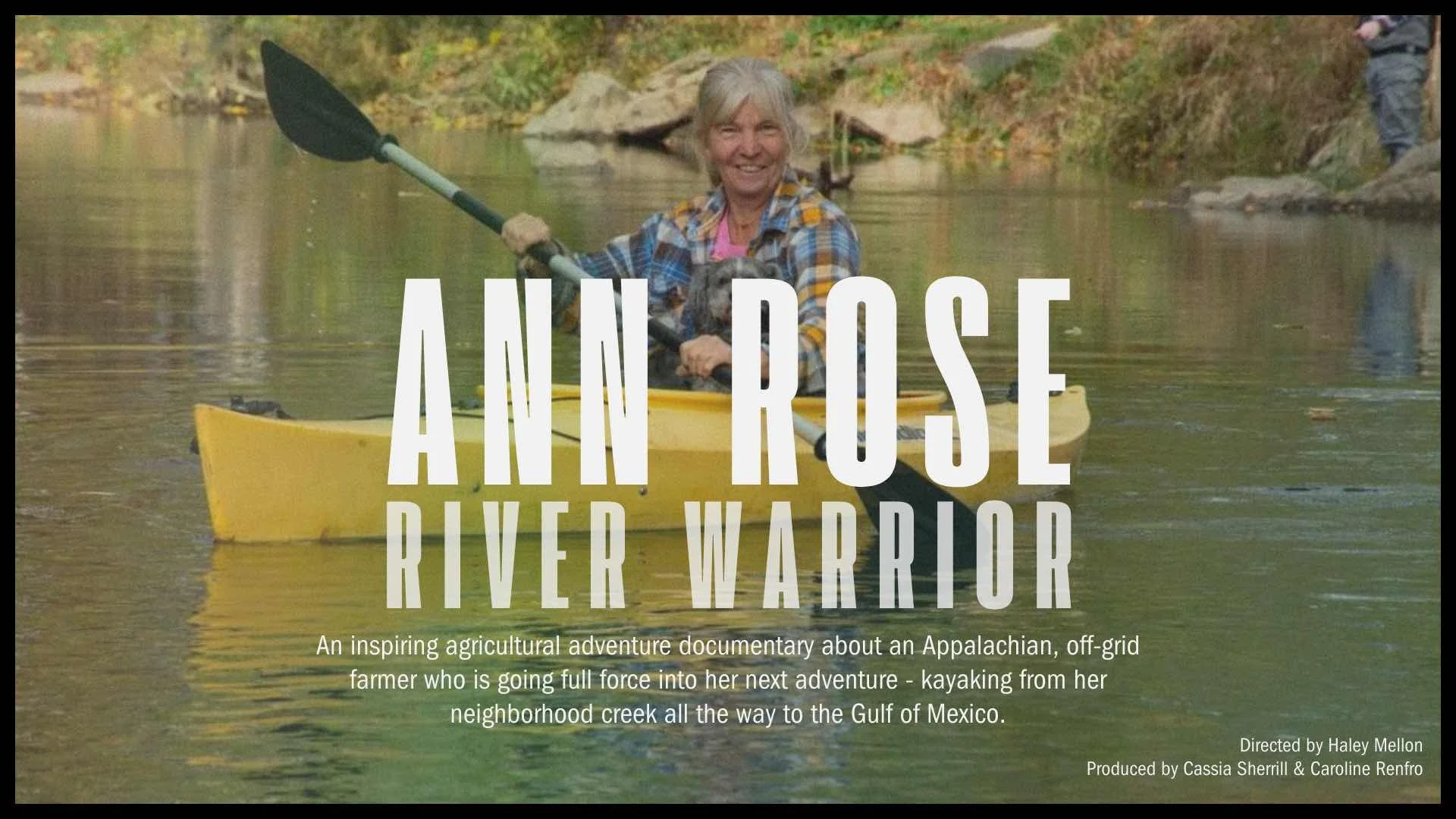 River Warrior screening preview and Full Moon Paddle with River Warrior Ann Rose