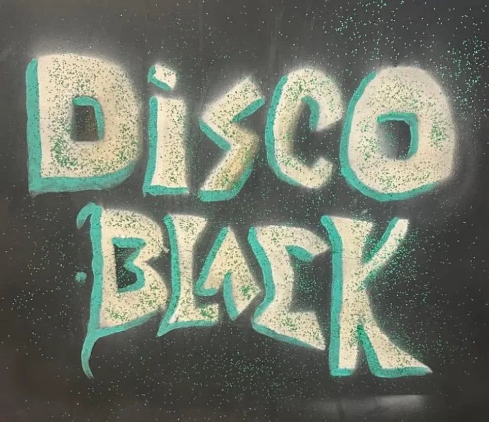 Live Music with disco black