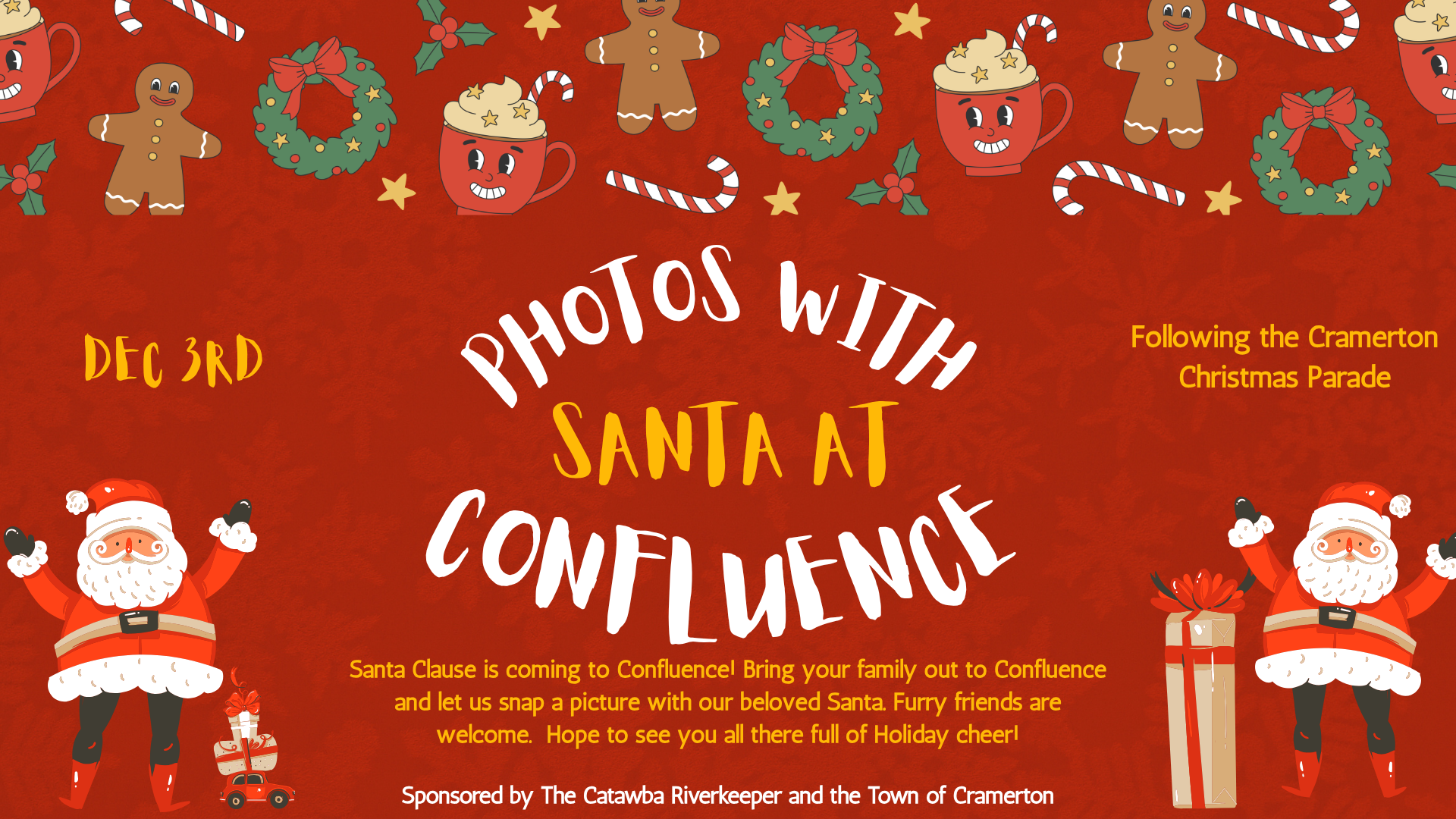 Free Photos with Santa at Confluence