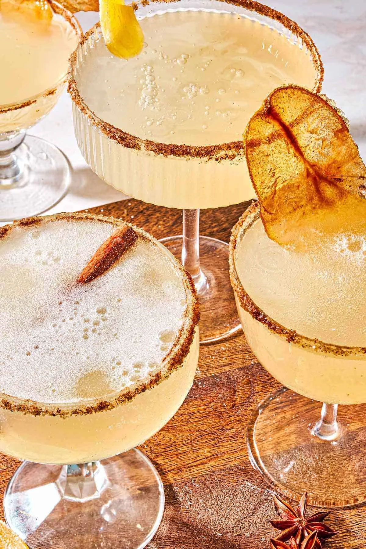 Sparkling Pear Ginger Beer Mocktail