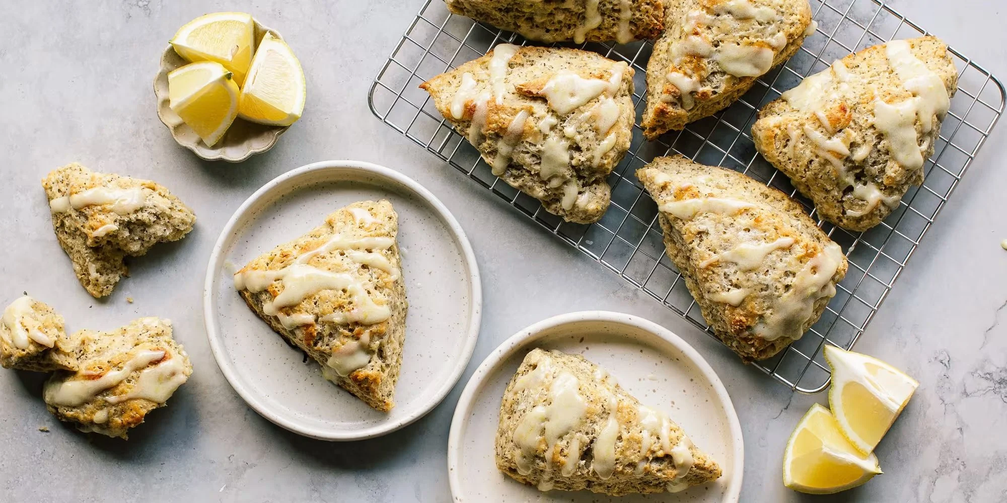 Lemon Poppy Seed Scones