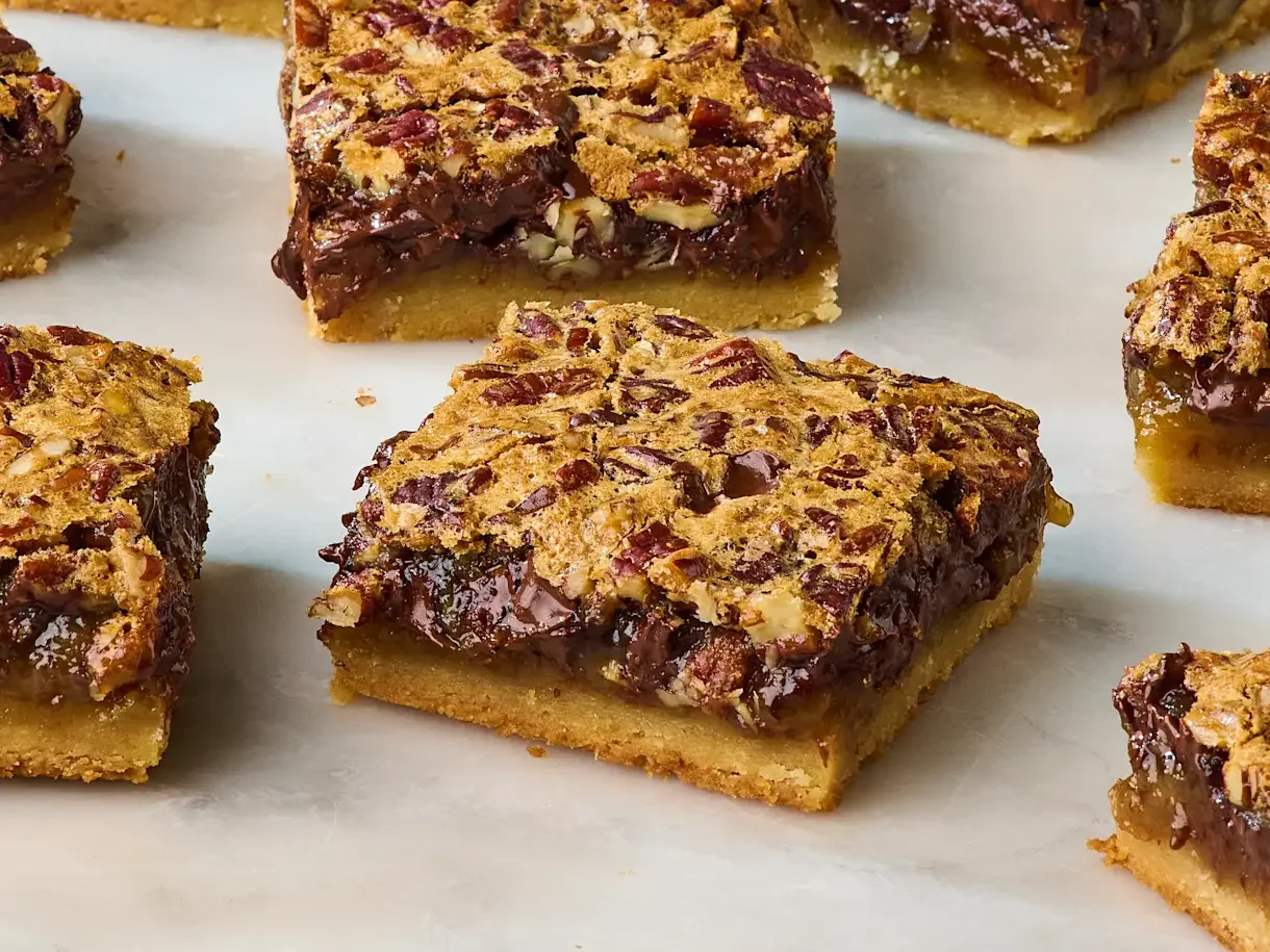 Pecan Derby Pie Bars