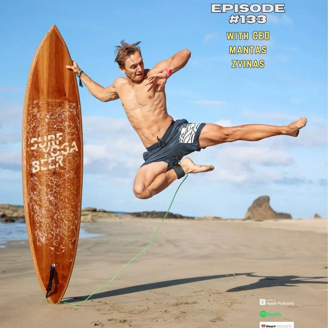 Why Thousands of Solo Travelers Join Surf Yoga Beer Trips - With Founder Mantas Zvinas | #133