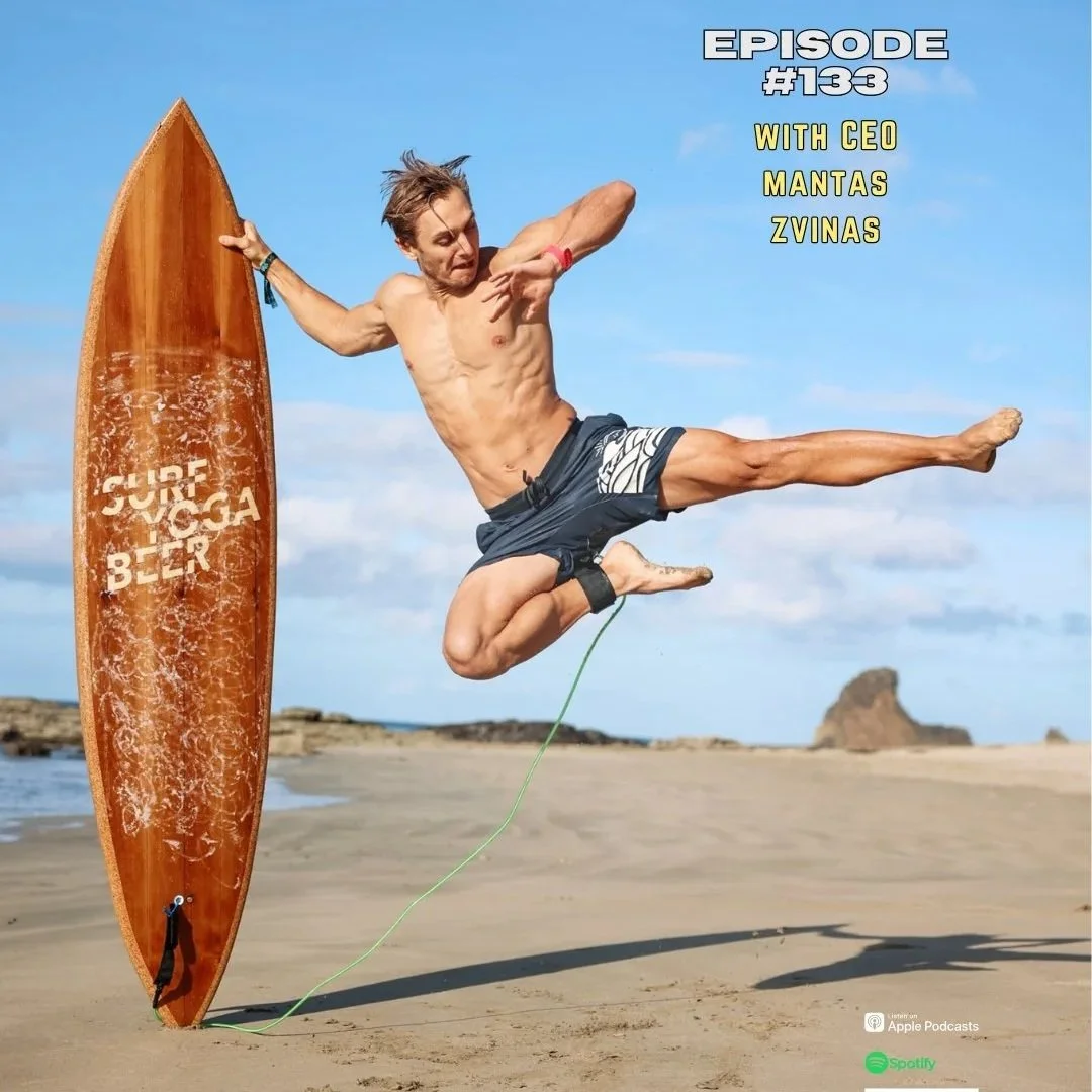 Why Thousands of Solo Travelers Join Surf Yoga Beer Trips - With Founder Mantas Zvinas | #133