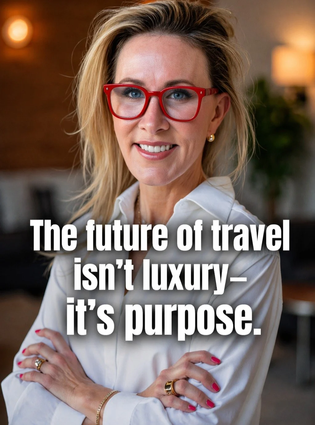 Kimberly Haley-Coleman, CEO of @globeaware , breaks down one of the most important shifts in travel today: the move from passive tourism to purpose-driven service vacations. What began as a personal frustration with the lack of short-term, meaningful