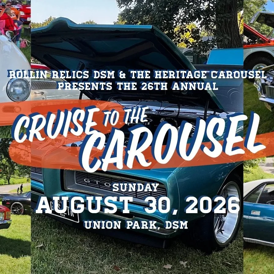 26th Annual Cruise to the Carousel Car Show!