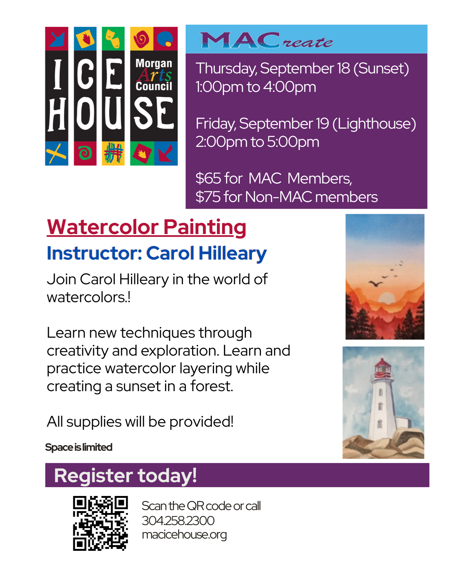 Watercolor Classes