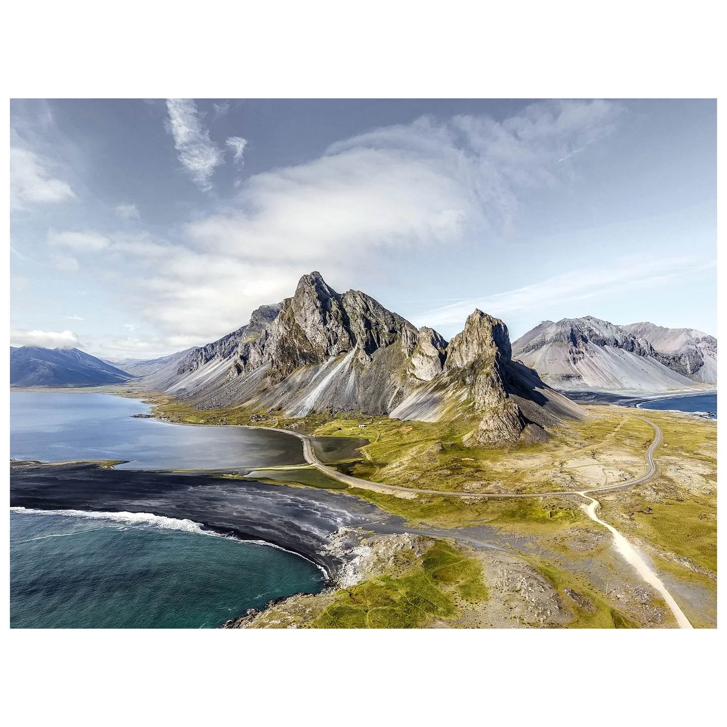 There are places that make you feel small in the best possible way.

Eystrahorn is one of them.

Standing here on Iceland&rsquo;s wild eastern coast, watching waves crash against ancient stone while jagged peaks pierce the sky... it&rsquo;s impossibl