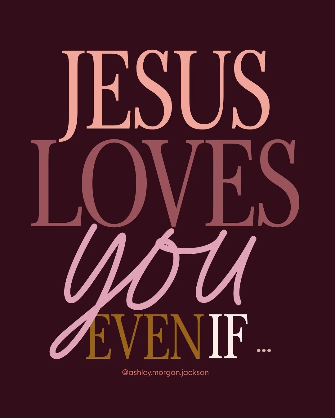 Do you believe it?
Today let&rsquo;s both dare to not only know about His unconditional love but receive it.

He loves you.

&ldquo;So we have come to know and to believe the love that God has for us. God is love, and whoever abides in love abides in