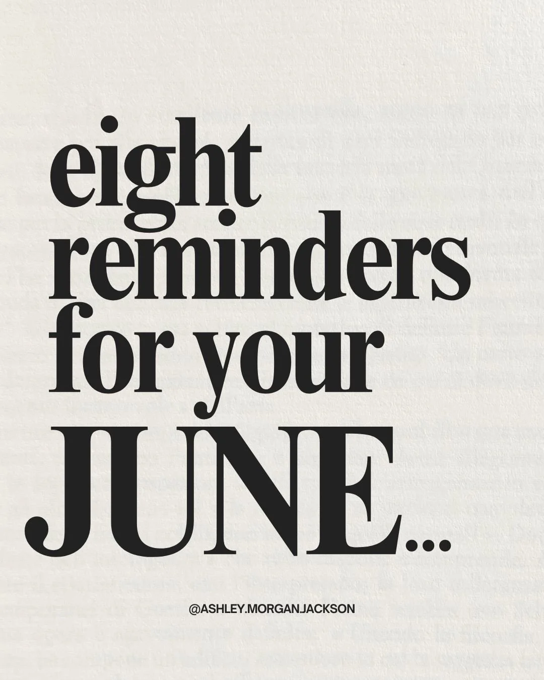 Which one resonates with you today? God is worthy to be trusted. Let&rsquo;s keep our eyes on Him this month.

Save + Share&hearts;️ Have a great June!