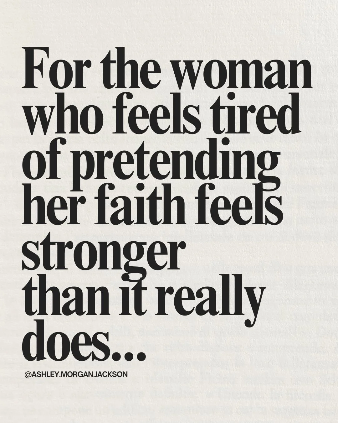 God doesn&rsquo;t love you only when you understand or everything feels good. Sometimes faith looks like holding onto truth and pouring out our hearts honestly to God.