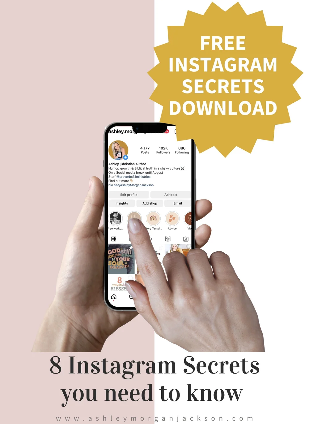 Instagram Secrets — Ashley Jackson