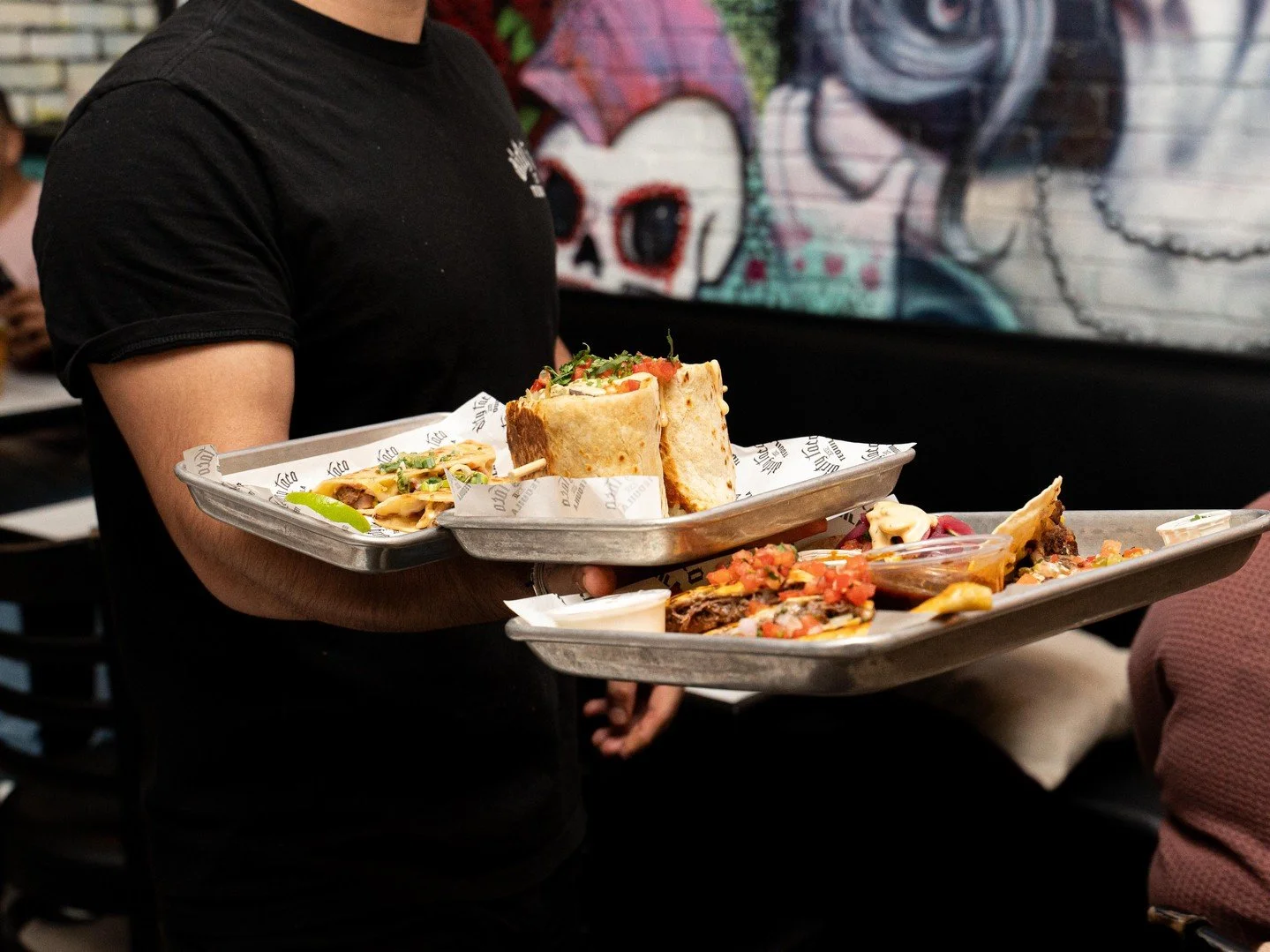 Full trays, dirty hands, happy hearts.