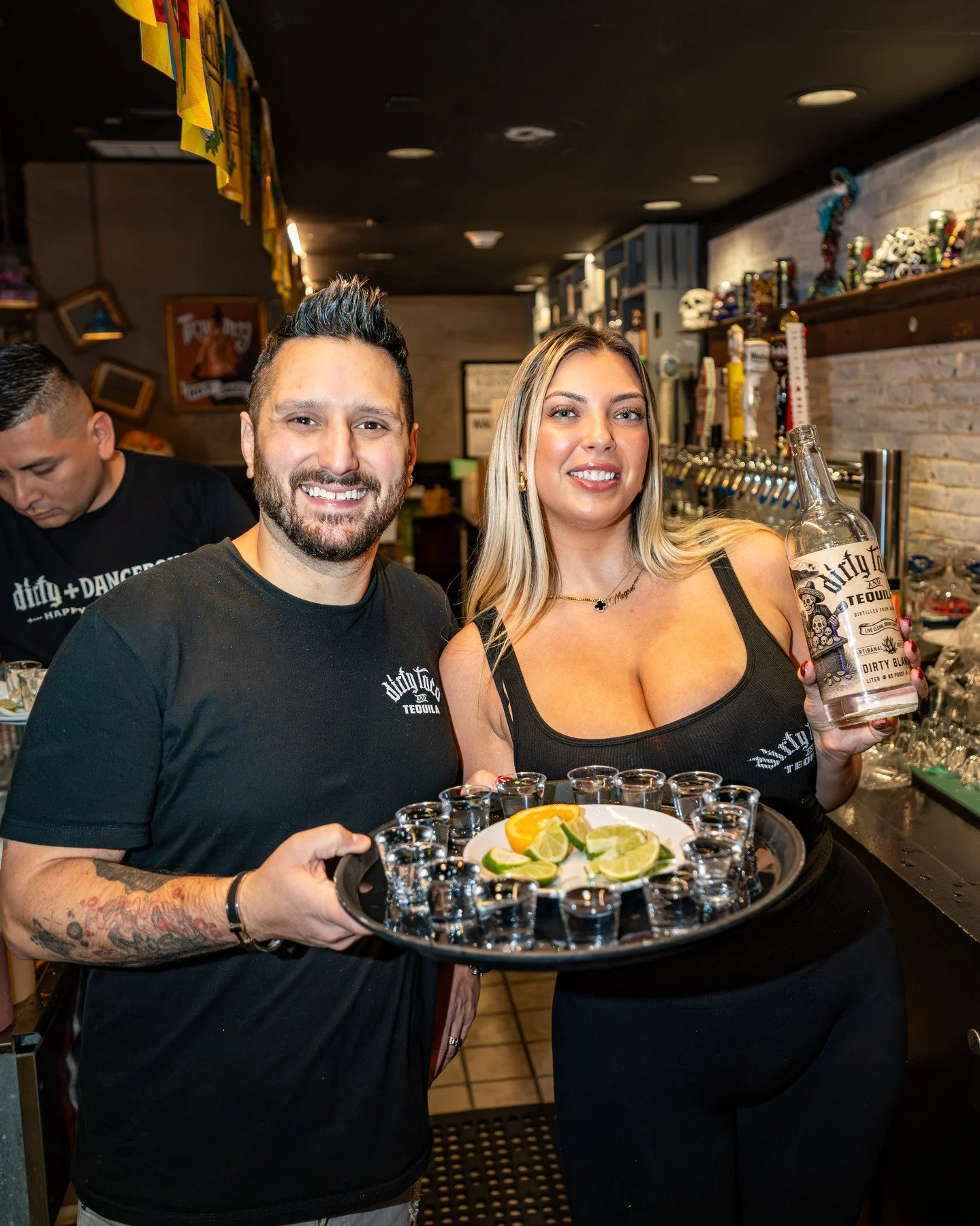 Clear tequila, unclear decisions. Happy Friday. 😉