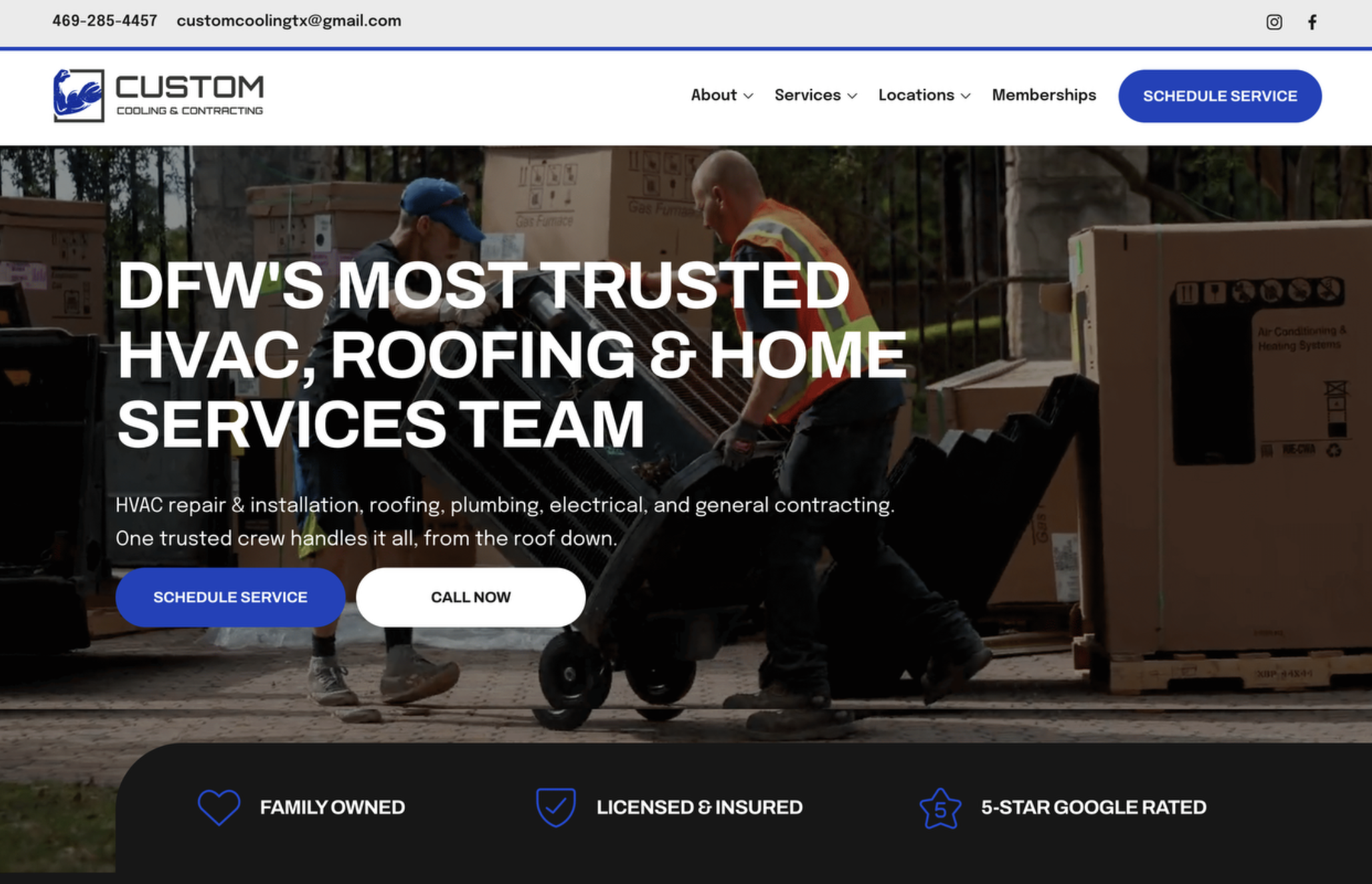 Custom Cooling &amp; Contracting