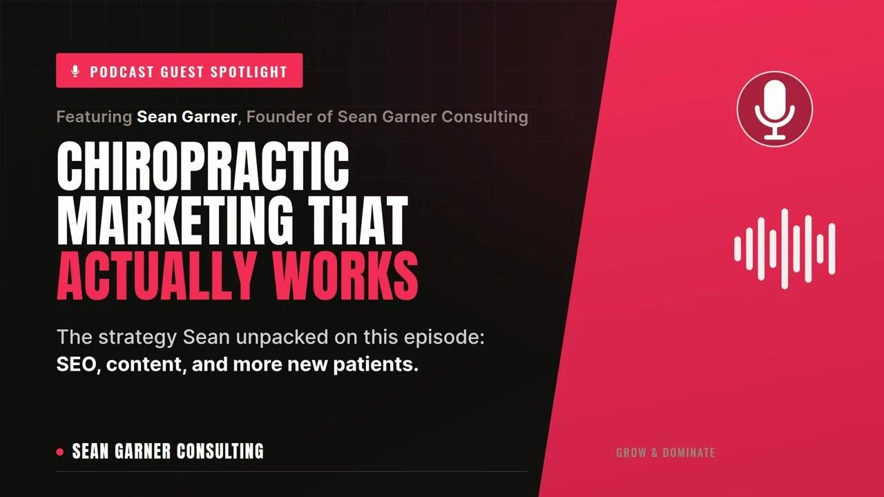 Chiropractic Marketing That Actually Works: SEO, Content, and More New Patients