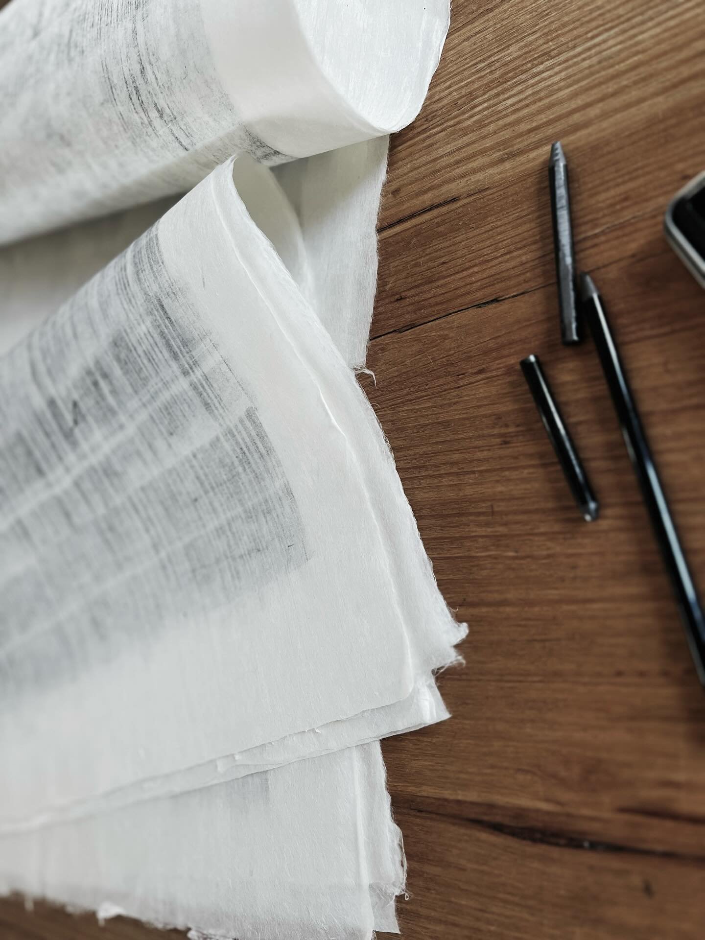Despite its bullet-like exterior, graphite holds my interest &mdash; ironically, for its softness. As the edges yield over time, it becomes like a piece of glass you find at the sea, weathered and worn.

This larger body of work explores the dynamics