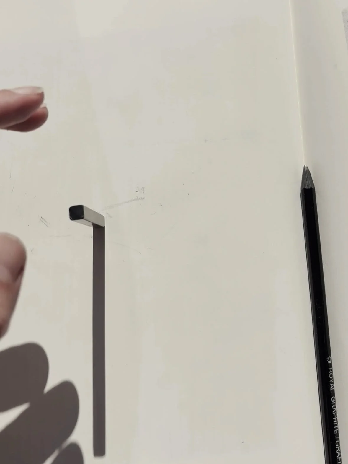 A bunch of wonky marks and outtakes &mdash; drawing in the sun. Enjoying the process, until a new rhythm unfurls. 

_____
#abstractexpression #drawing #gesturalart #abstract #art #sketchbook #graphiteart #graphite #sketch #process #graphicnotation #s