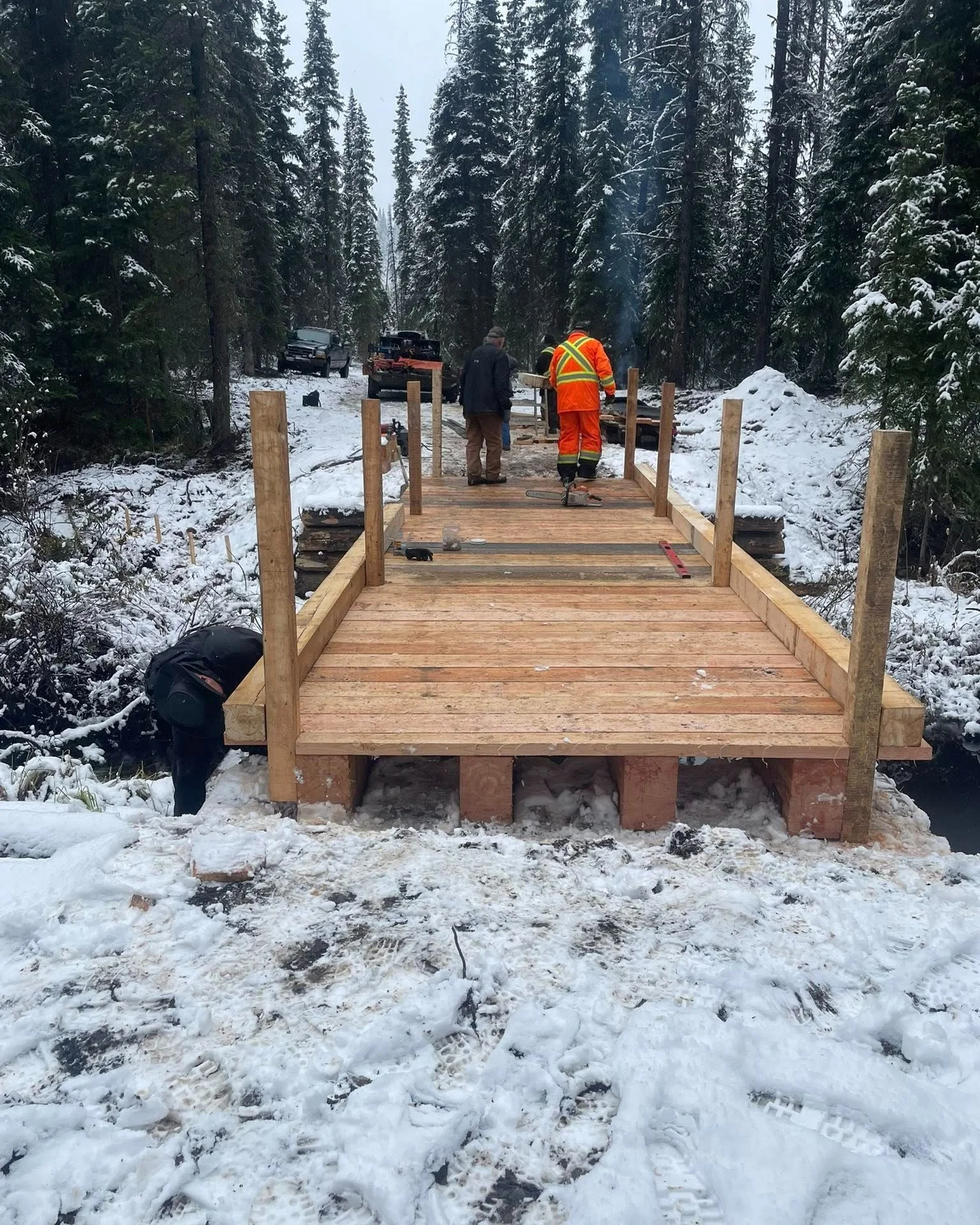 Things are happening at the Burns Lake Snowmobile Club. 👊 Projects like this new bridge come to life because of volunteers — people who roll up their sleeves to build and care for the spaces we all get to enjoy.
From improving public recreati