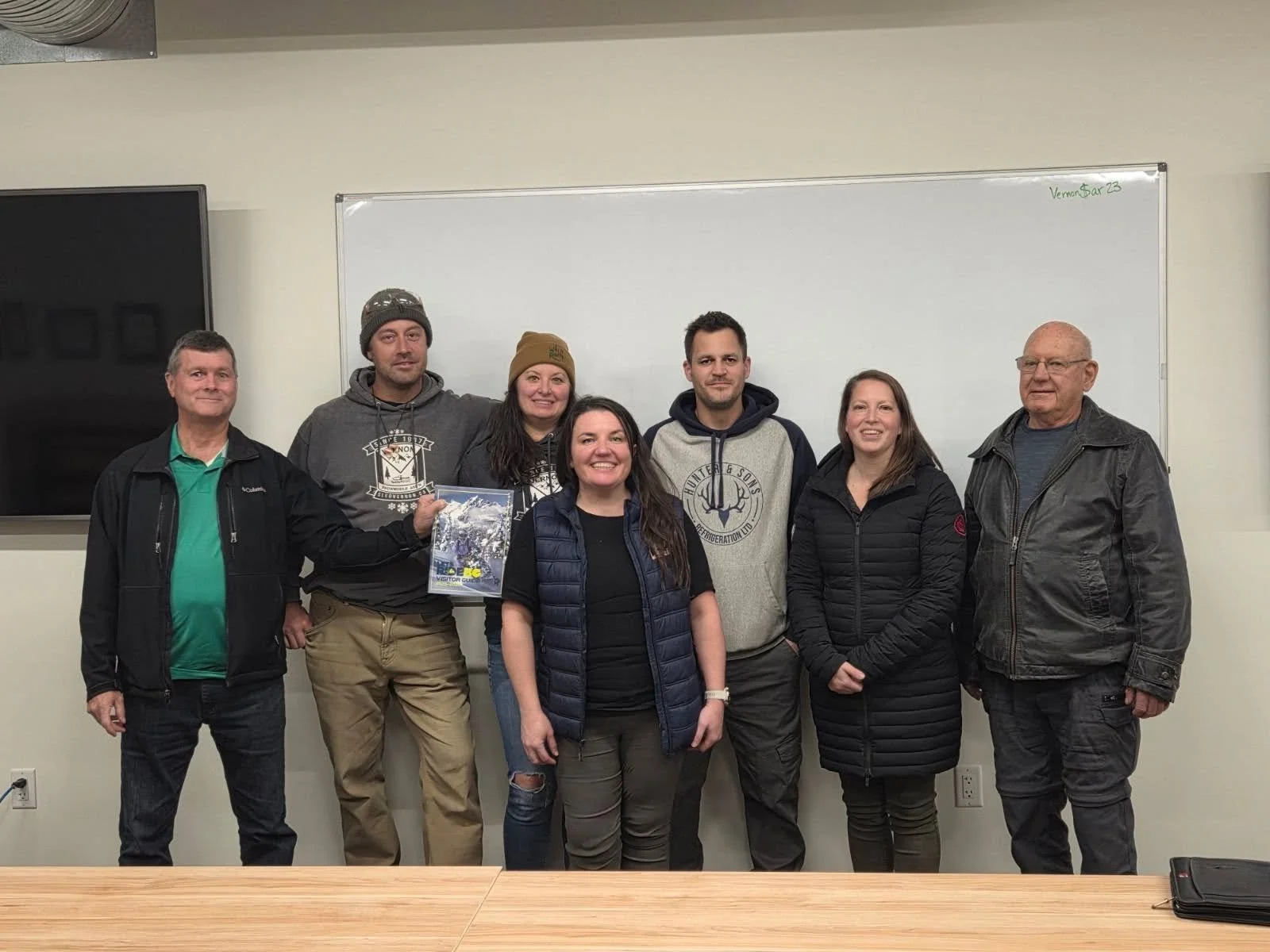 Always great to connect face-to-face with our member clubs!

This week we met with @sledlumby and the Vernon Snowmobile Association to share what we&rsquo;ve been working on over the summer &mdash; and to hear about their local strengths, challenges,