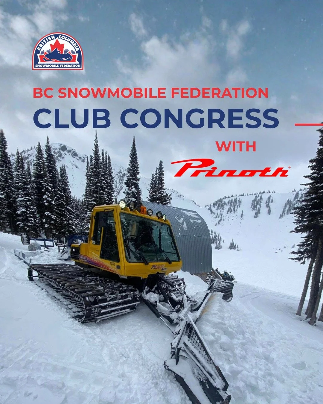 Reminder for BCSF Member Clubs | Jan 6 📅

Tomorrow, BCSF clubs connect directly with @prinoth_snowgroomers  at our January Club Congress to explore what&rsquo;s next in snowcat grooming.

From electric and hybrid innovations to bio-diesel, efficienc