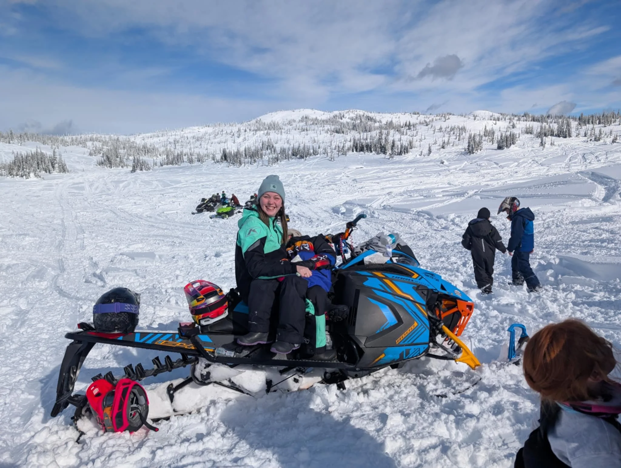 The @micamountainriders  are a great example of snowmobile stewardship in action.

As part of the Quesnel Highlands Management Society, the club holds a Stewardship Management Agreement with government and works collaboratively to manage their riding