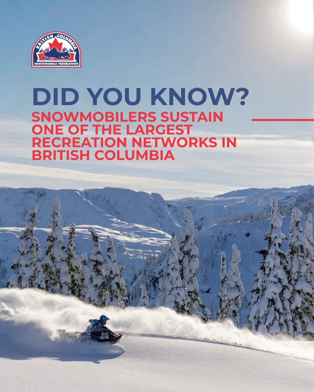 ▲ BC&rsquo;s snowmobiling community has built something pretty remarkable.

Across the province, riders, volunteers, clubs, and partners have worked together to create a recreation system that delivers incredible riding experiences while respecting t