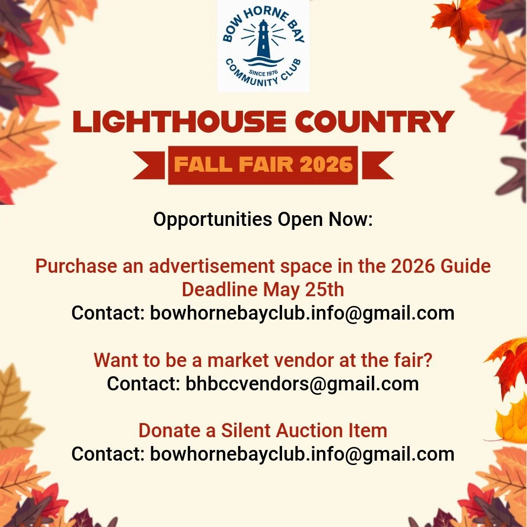 2026 Fall Fair planning is underway!