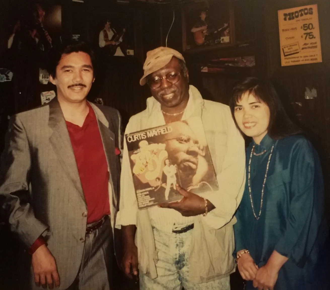 Curtis Mayfield, music producer Superfly soundtrack, The Impressions. 