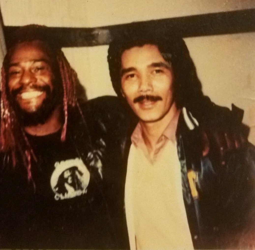 George Clinton of Parliament-Funkadelic. When I was just 16 years old, our band HyperSolMystics opened 4 nights July 4th weekend in 1972 in Flint, Michigan.  