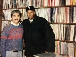 Dr. Dre, co-founder of NWA, hip-hop record producer and artist. I was a consultant and archivist during the creation of The Chronic, Snoop Doggy Dogg, Murder Was The Case, and for other Death Row Records releases in Hollywood for 4 years.