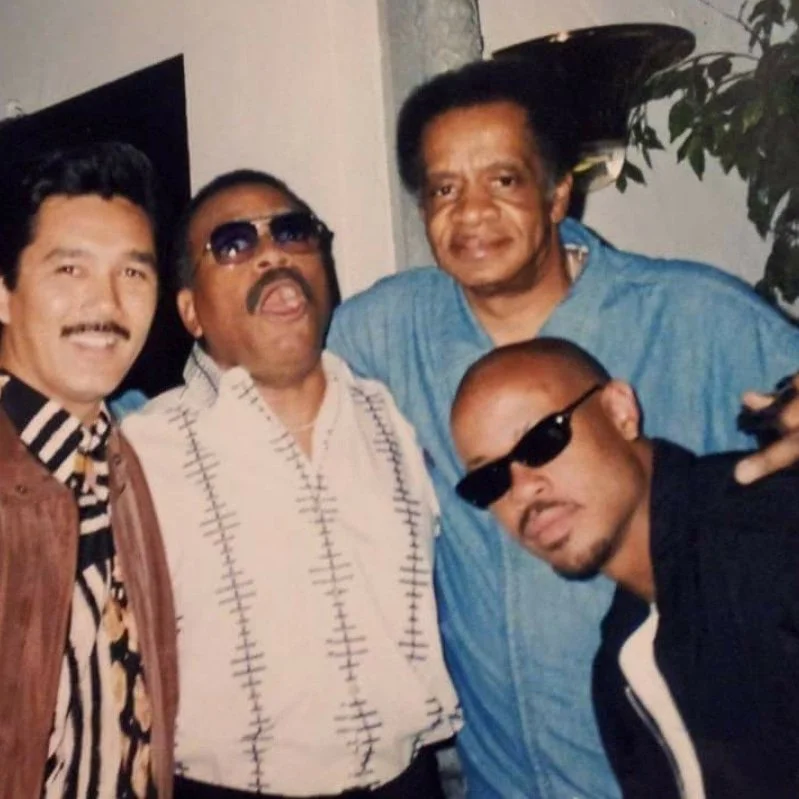 Jazz musician and producers Lonnie Liston Smith, Dr. Donald Byrd, and Young Guru