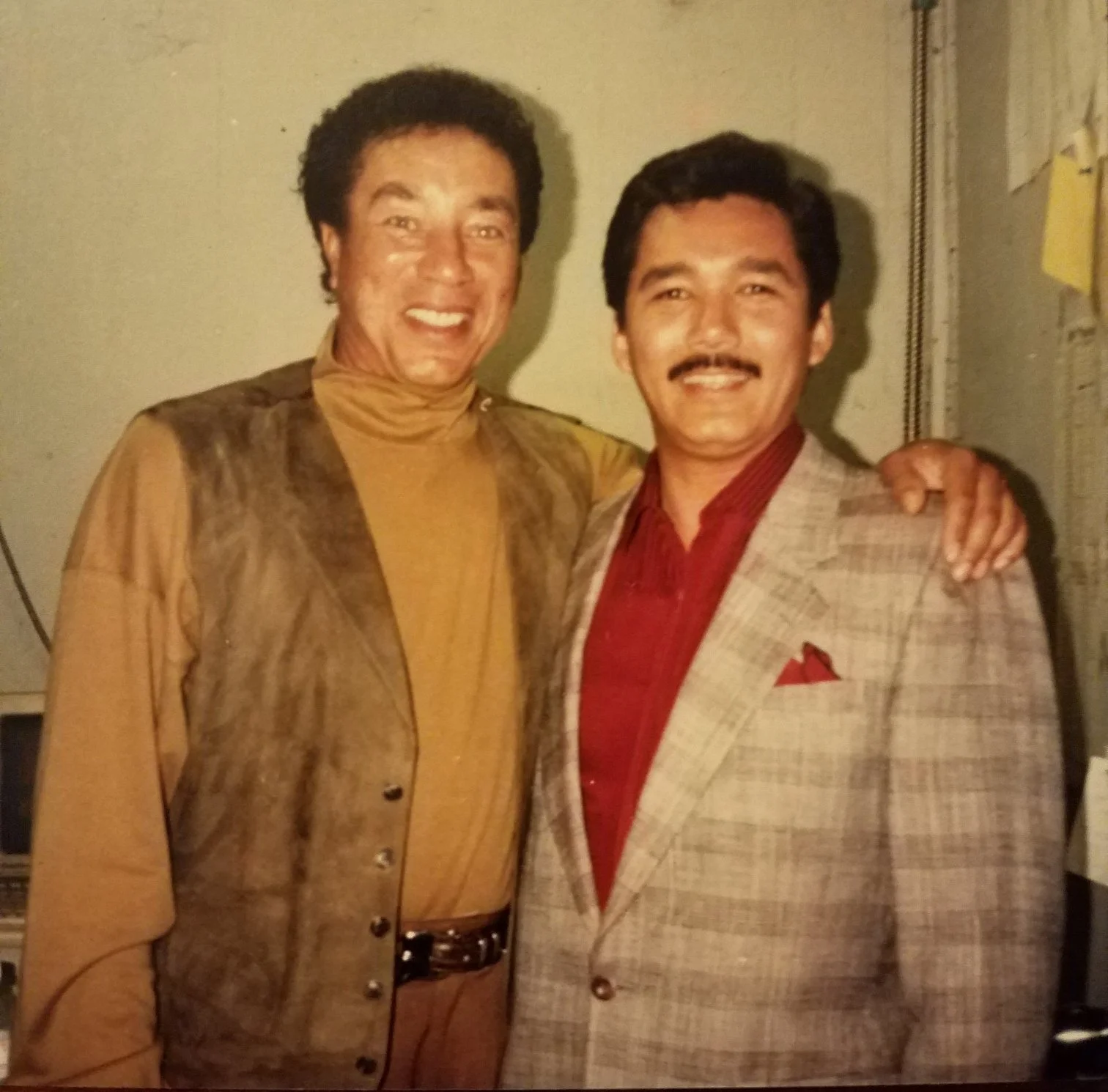 Smokey Robinson, singer and record producer