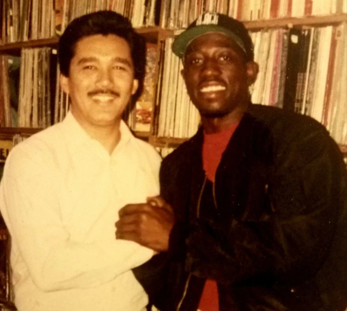 Wesley Snipes loves his vinyl!