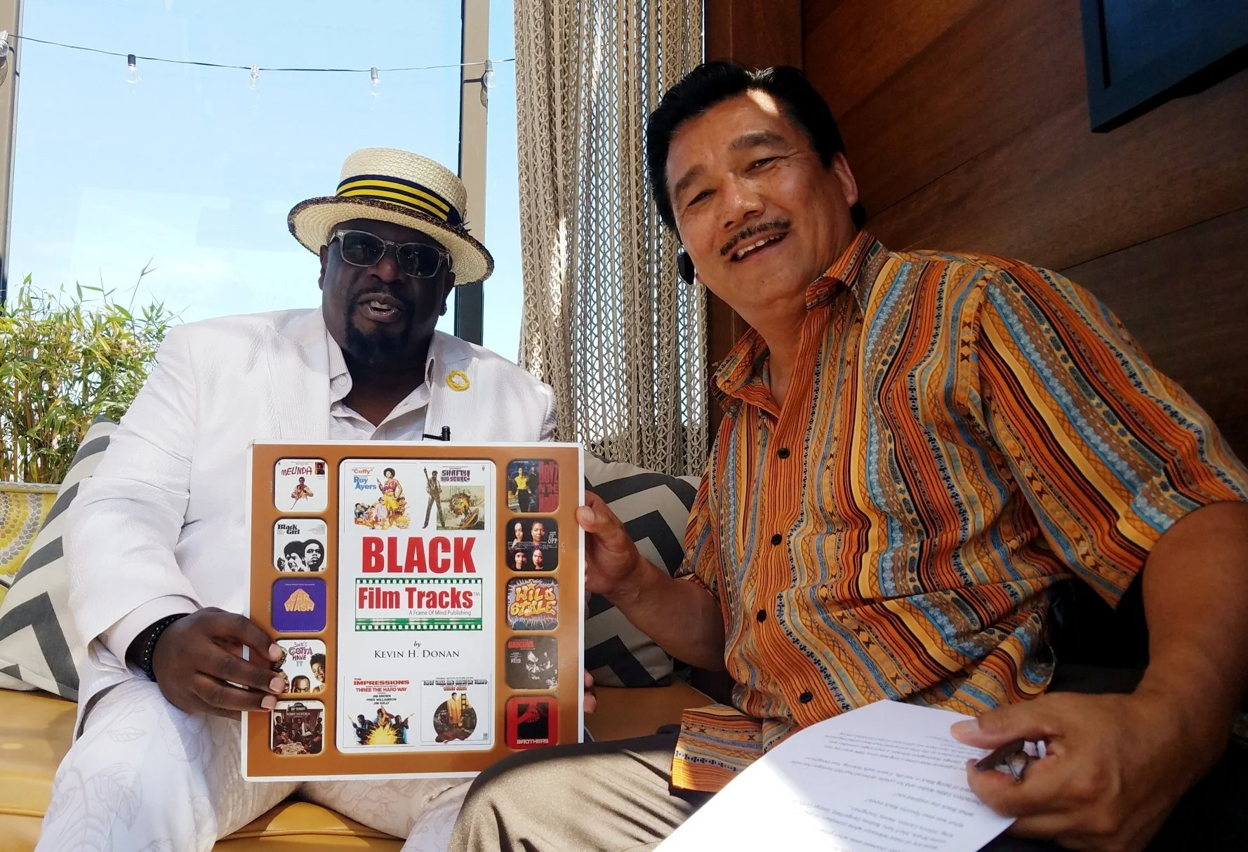 Cedric the Entertainer, actor and comedian during our interview for Black Film Tracks in Hollywood.