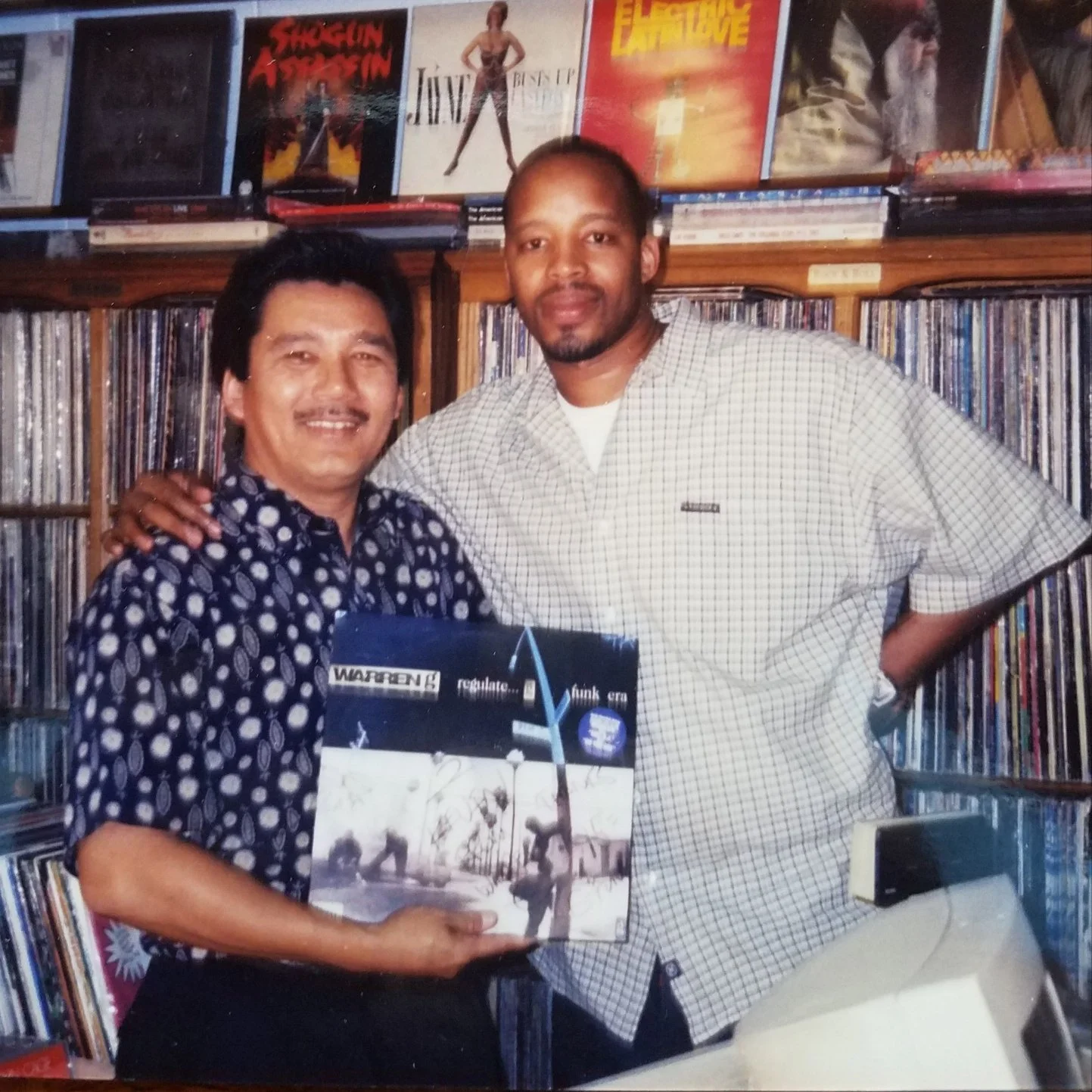 Warren G, Award winning rap artist and producer. I am grateful for being the first name credited on his multi-platinum album for our service vinyl, The Program.