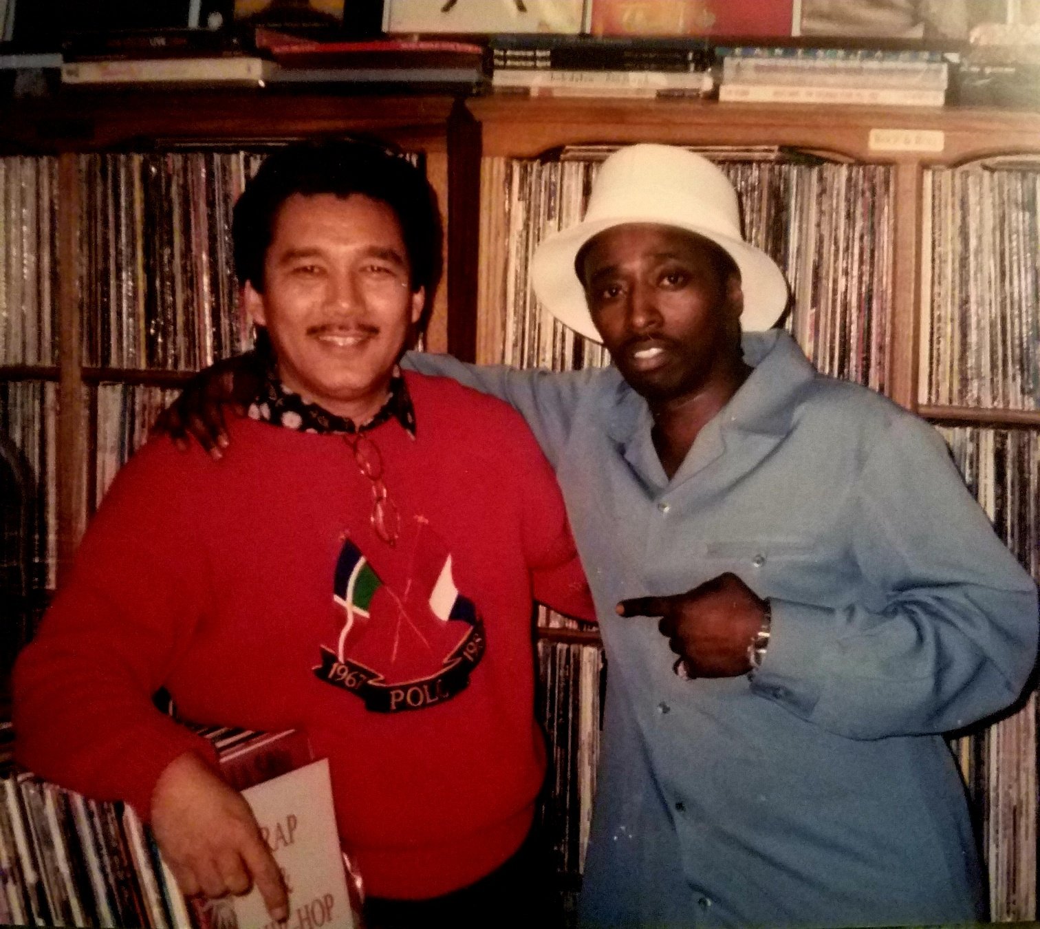 Eddie Griffin, Actor-comedian during his media print interview for Rolling Stone's Blender Magazine at As The Record Turns in Hollywood. Cool ass cat!