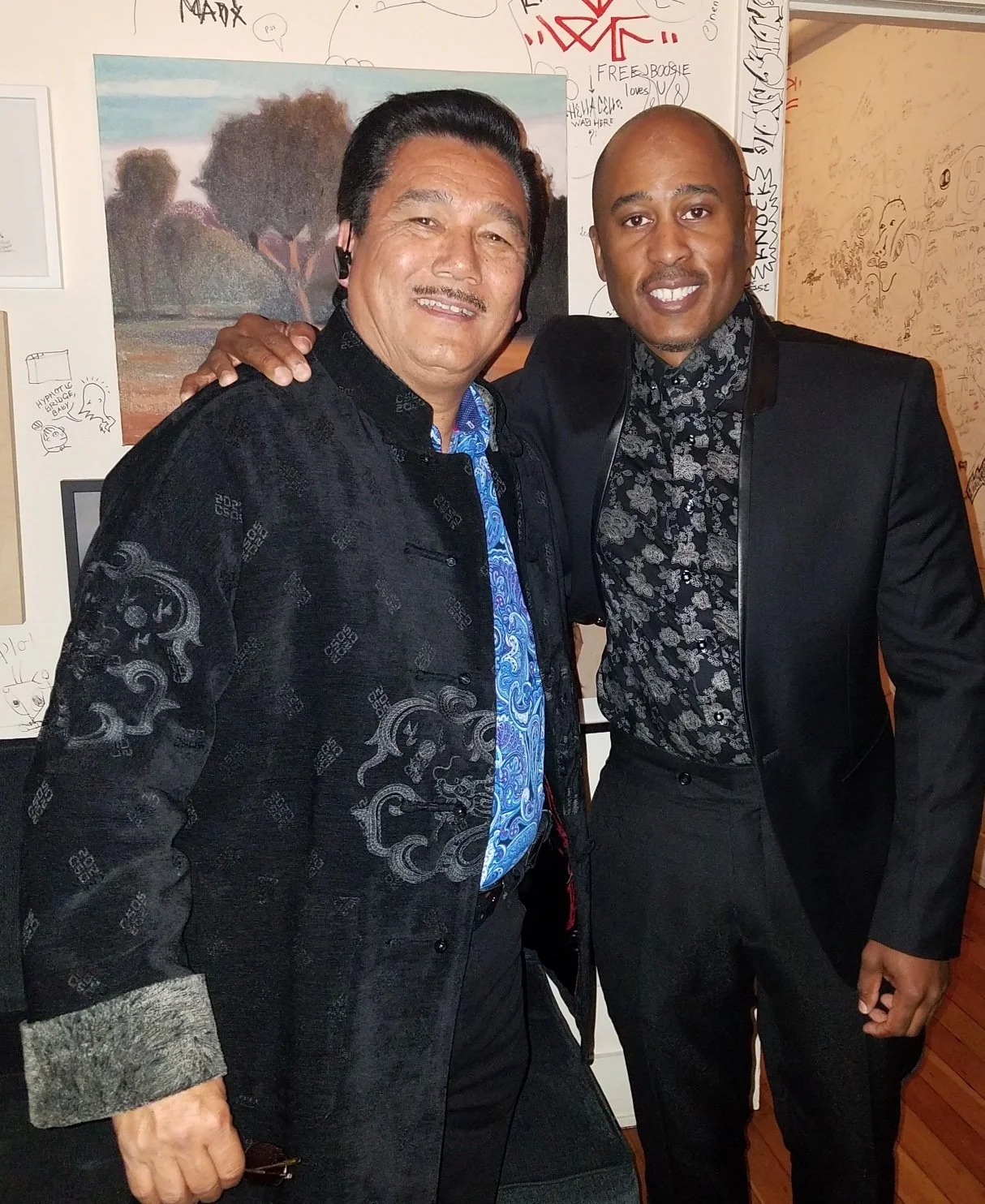 A Tribe Called Quest member Ali Shaheed Muhammed at Jazz is Dead 