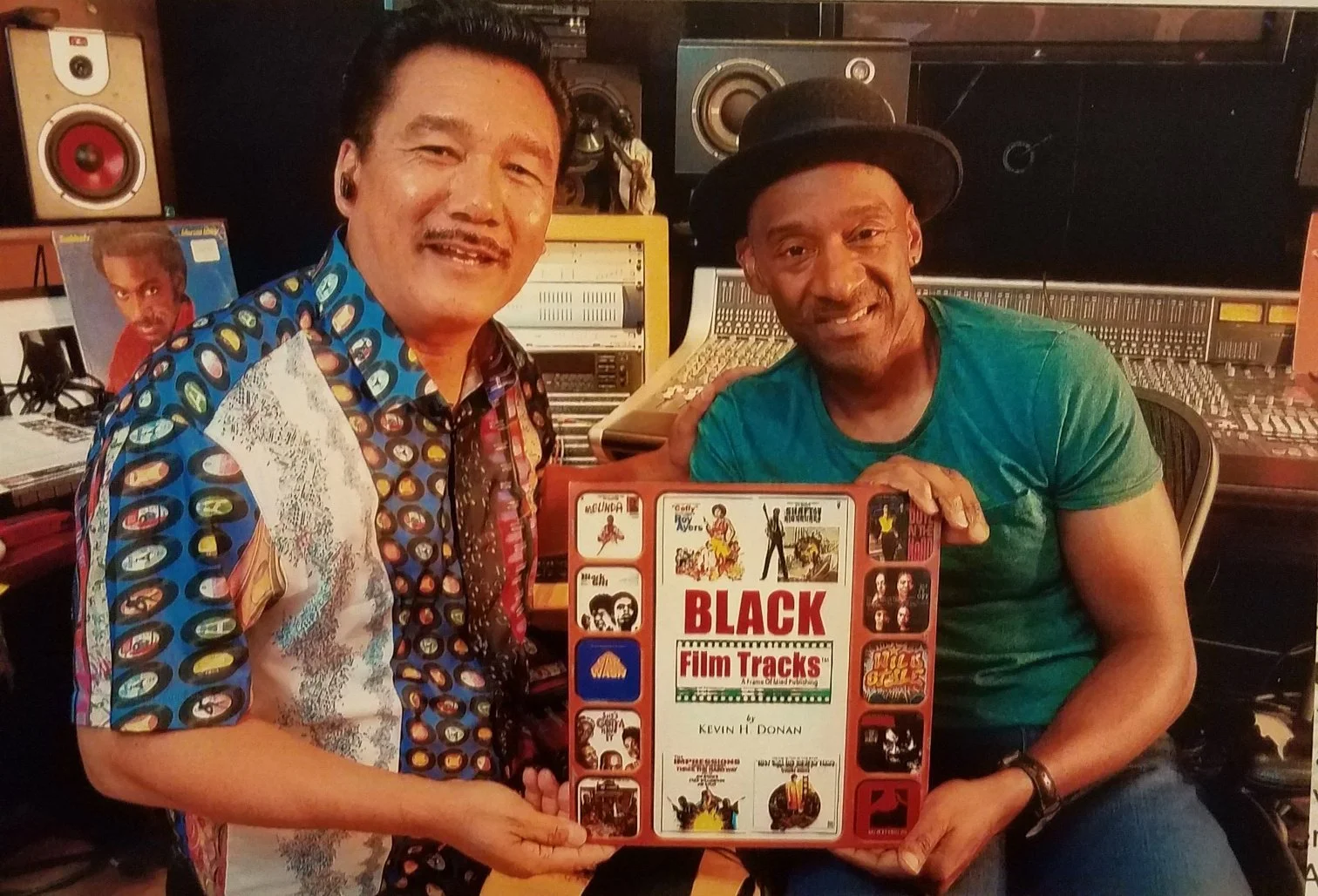 Marcus Miller, multi-Grammy Award winner, bassist, composer, Miles Davis, Herbie Hancock, Luther Vandross. Marcus' films include Boomerang, Above The Rim, House Party and others. In Miller's private recording studio during our interview for Black Fil