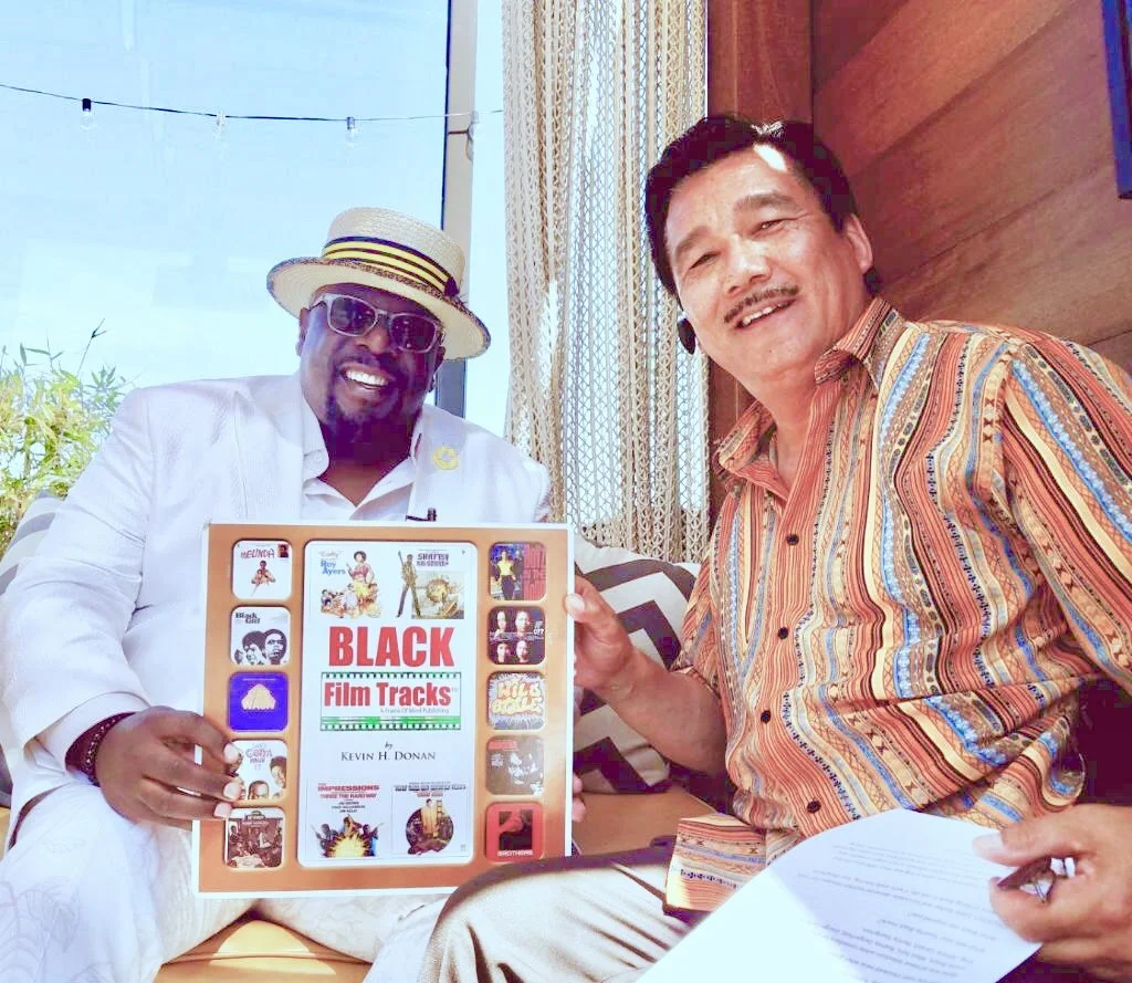 Cedric The Entertainer, comedian and actor  during our interview for Black Film Tracks.