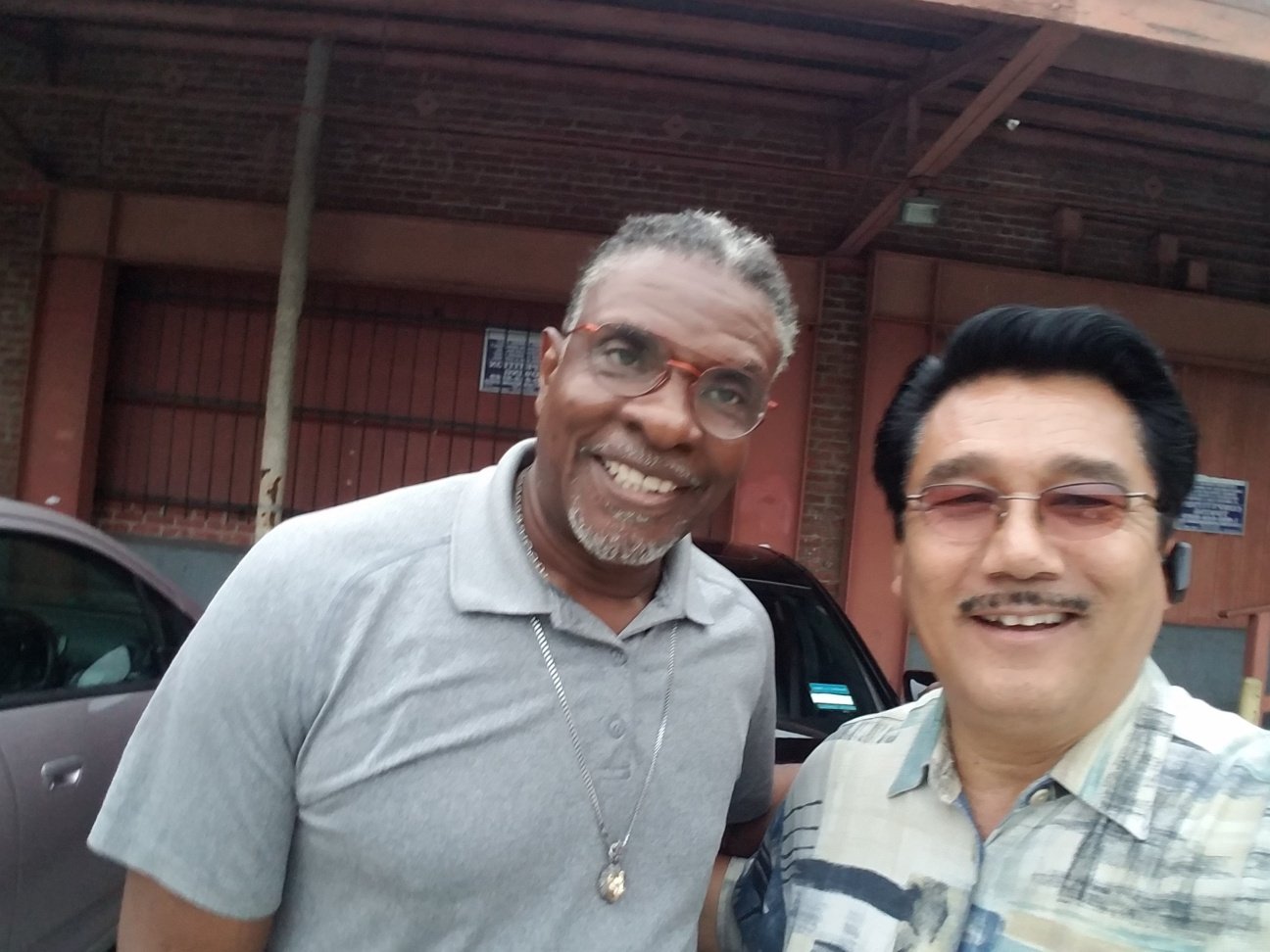 Keith David after a vocal rehearsal in Hollywood,