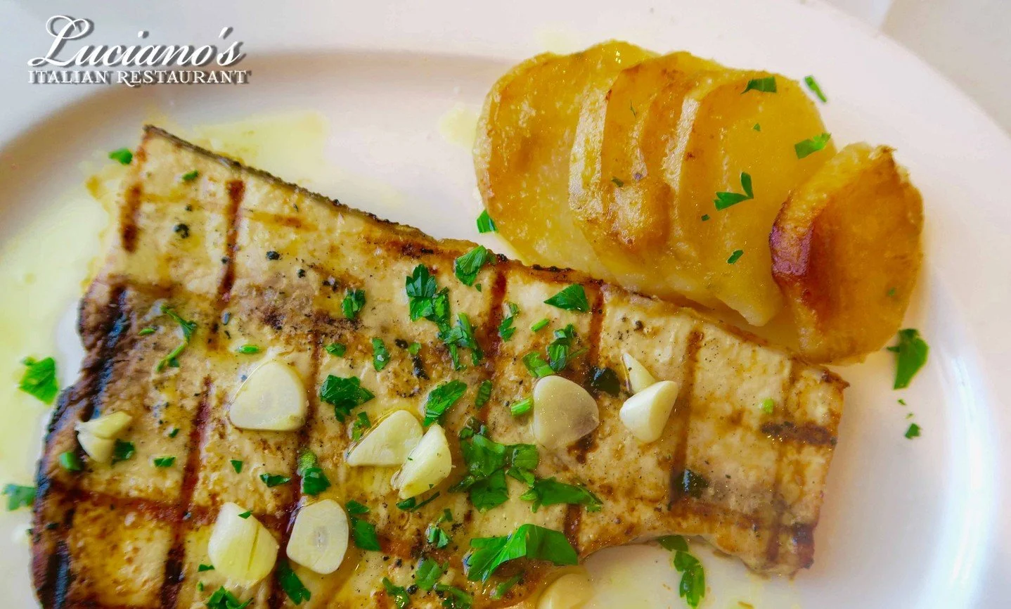 Take a night off from cooking. Do dinner at Luciano's!