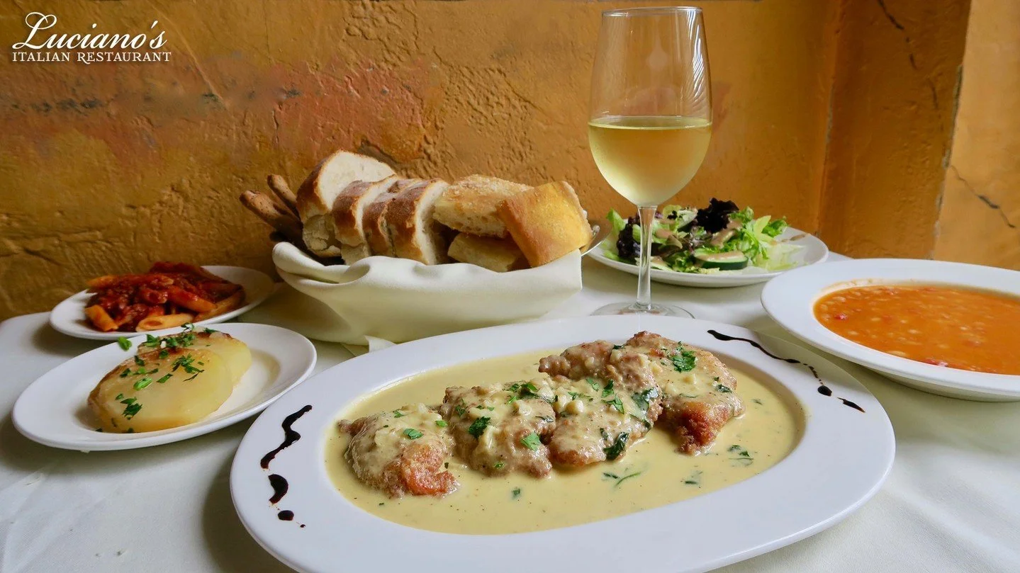 Sunday dinner is a tradition at Luciano's! Bring the whole family, we'd love to see you!